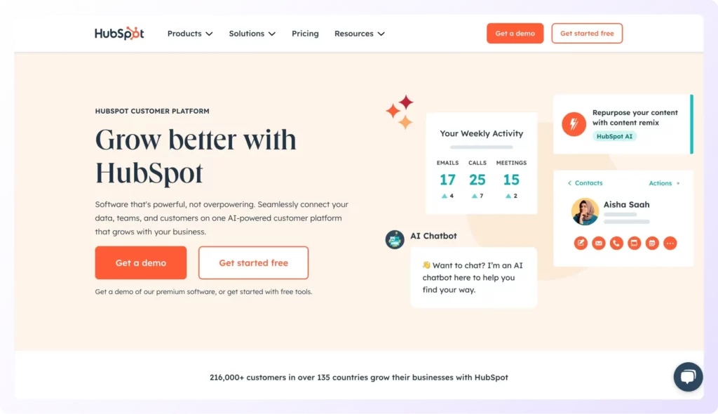 hubspot sequences email sequence tool landing page 